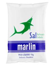 Sal refinado iodado marlin 1kg