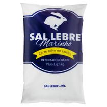 Sal Refinado Pacote 1kg - Lebre
