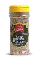 Sal Rosa com Cebola, Salsa e Alho 300g Saleiro - Empório Nut's