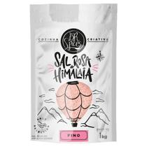 Sal Rosa do Himalaia BR Spices Fino Sachê 1kg Sal Rosa do Himalaia BR Spices Fino Sachê 1kg
