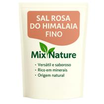 Sal Rosa do Himalaia Fino 250g Premium 100% Natural Puro Alta Qualidade Rico em Minerais