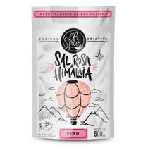 Sal Rosa Do Himalaia Iodado Fino BR Spices Pouch 500G Sal Rosa Do Himalaia Iodado Fino BR Spices Pouch 500G