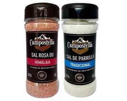 Sal Rosa do Himalaia + Sal de Parrilla Tradicional Sal Rosa do Himalaia + Sal de Parrilla Tradicional