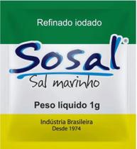 SAL SACHÊ REFINADO 1g CAIXA COM 2000 UNIDADES