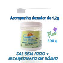 Sal Sem Iodo Lavagem Nasal Com Bicarbonato 500g + Dosador