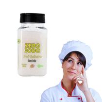 Sal Sem Iodo Marinho Natural Culinário 200g Moido Zero Iodo