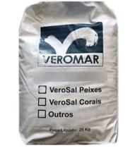 Sal Veromar Coral 25kg Saco Para Aquários Marinhos Peixes e Corais Sal Veromar Coral 25kg Saco Para Aquários Marinhos Peixes e Corais