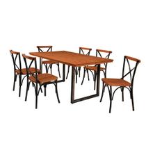 Sala de Jantar Laís 160cm com 6 Cadeiras Laís Artluxo Sala de Jantar Laís 160cm com 6 Cadeiras Laís Artluxo