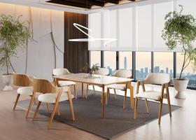 Sala de Jantar Madeira Maciça 6 Cad 1,60x1m - Dália Harmonia