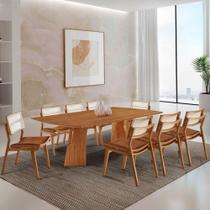 Sala De Jantar Mesa Florida Tampo Laminado Barril 8 Cadeiras Star Puce/imbuia Nat/cinam. Imbuia Sala De Jantar Mesa Florida Tampo Laminado Barril 8 Cadeiras Star Puce/imbuia Nat/cinam. Imbuia