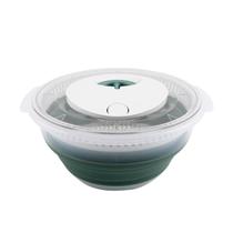 Salad Spinner COOK WITH COLOR Dobrável de 4 litros com coador Sage