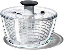 Salad Spinner OXO Good Grips Glass - 5,9L - Lavável na Lava-Louças Salad Spinner OXO Good Grips Glass - 5,9L - Lavável na Lava-Louças