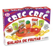 Salada de Frutas Crec Crec Brinquedo com 18 Peças - aprendizado em uma deliciosa brincadeira!