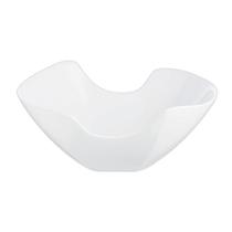 Saladeira Bowl Branco em Vidro Temperado - 16,5 cm