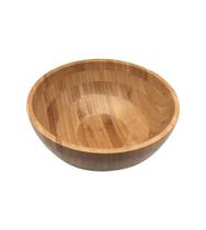 Saladeira Bowl de Bambu Circular Fundo 28cm Oikos