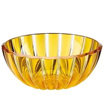 Saladeira bowl em bio plástico Guzzini Dolcevita 20cm âmbar Saladeira bowl em bio plástico Guzzini Dolcevita 20cm âmbar