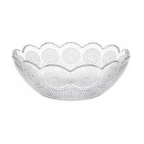 Saladeira centro de mesa oriental em vidro 23cm casart Saladeira centro de mesa oriental em vidro 23cm casart