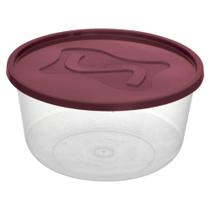 Saladeira Com Tampa Resistente Topa Tudo BPA Free 5,5 Litros