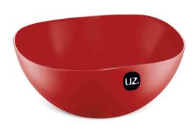 Saladeira Cozinha Vasilha Redonda Plástico 3 Lts Uz Vermelha - Uz Utilidades