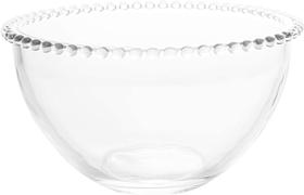 Saladeira de Cristal Transparente 21 x 12 cm