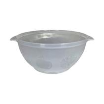 Saladeira De Plástico Transparente Para Salada Bem Temperada