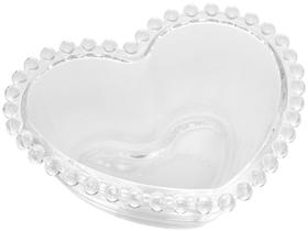 Saladeira em cristal Wolff Pearl Coração 21x18x6cm Saladeira em cristal Wolff Pearl Coração 21x18x6cm