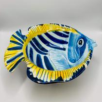 Saladeira em Melamina Formato Peixe 33x11cm