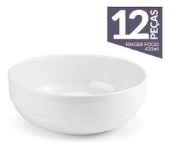 Saladeira Empilhável 14cm Melamina 12 Peças Gourmet Mix