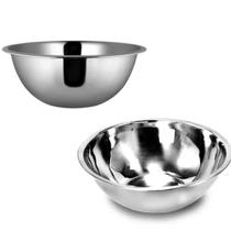 Saladeira Inox 30Cm Lisa Ad Elegância E Praticidade