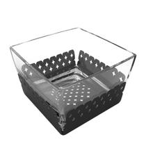 Saladeira Luce Aço Inox Preto 64800073 Tramontina Saladeira Luce Aço Inox Preto 64800073 Tramontina
