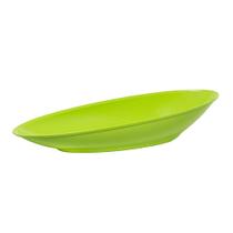 Saladeira Oval 60cm Verde em Polipropileno Linha Tropical VEM Saladeira Oval 60cm Verde em Polipropileno Linha Tropical VEM
