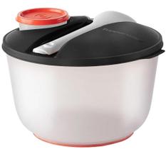 Saladeira Plus Portátil 3,9 litros com Pegador e Potinho de 140ml Tupperware