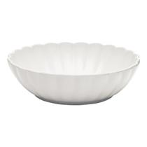 Saladeira porcelana branca flora camelia oxford 25,5cm Saladeira porcelana branca flora camelia oxford 25,5cm