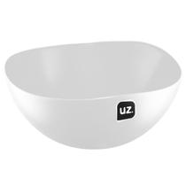 Saladeira Pote Vasilha Bowl 3L Multiuso Redonda Sobremesa Servir Cozinha UZ101 Branco