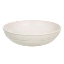 Saladeira redonda 2,4lt tigela bowl 25cm Bege