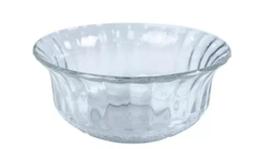 Saladeira Sobremesa em Vidro Lapidado 20 cm