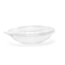 Saladeira transparente 500ml pet com lacre
