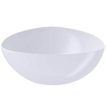 Saladeira Triangular 3,5L Coza Cozy Branca Plástico Pote de Salada Mesa Essential