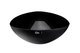 Saladeira Triangular Coza Essential 31,2 x 31,2 x 11,5 cm 5 litros Preto