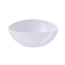 Saladeira Triangular Essential 2,5L Branco Tigela de Plástic