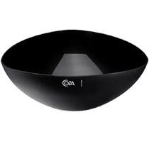 Saladeira Triangular Essential Coza Tigela 2,5L Cozinha Saladeira de Plastico Saladas Preta