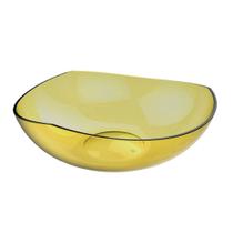 Saladeira Trio Polietileno e Polipropileno Amarelo Transparente - Crippa - 403014-008