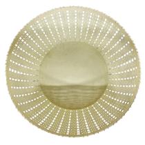 Saladeira Vazada Redonda De Plástico 24,5cm Multiuso Media Saladeira Vazada Redonda De Plástico 24,5cm Multiuso Media
