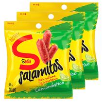 Salamitos Sadia Lemonástico com 36g Kit com três unidades