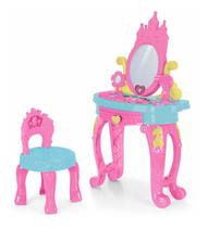 Salão de Beleza Infantil Penteadeira Rosa Princesas