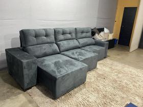 Saldão Sofá Retrátil e Reclinável 2.50 Metros