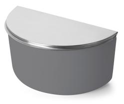 Saleiro cinza neo 1kg Saleiro cinza neo 1kg