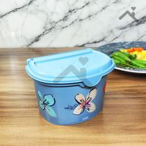 Saleiro com Tampa Decorativo Moderno Grande 1 kg Para Cozinho Plástico Plasutil