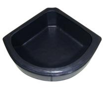 Saleiro de Canto 4,5 Litros Preto com proteção UV Abecel