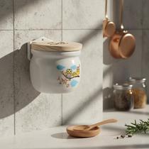 Saleiro de parede 1 kg dec. corujas